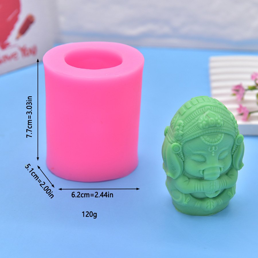 Vedini Bal Ganesha Silicon Mold JKB-3316 - Image 3