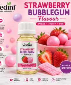 Vedini Strawberry Bubblegum Flavour Oil Bottle