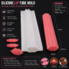 lip silicone tube mold