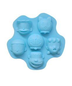 Vedini 6 Cavity Doremon Family Silicon Mold JKB-3332