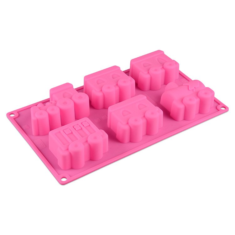 Vedini 6 Cavity Train Engine Silicone Mold JKB-3336 - Image 4