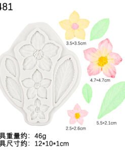 Vedini Petals Leaves Silicon Mold JKB-3385
