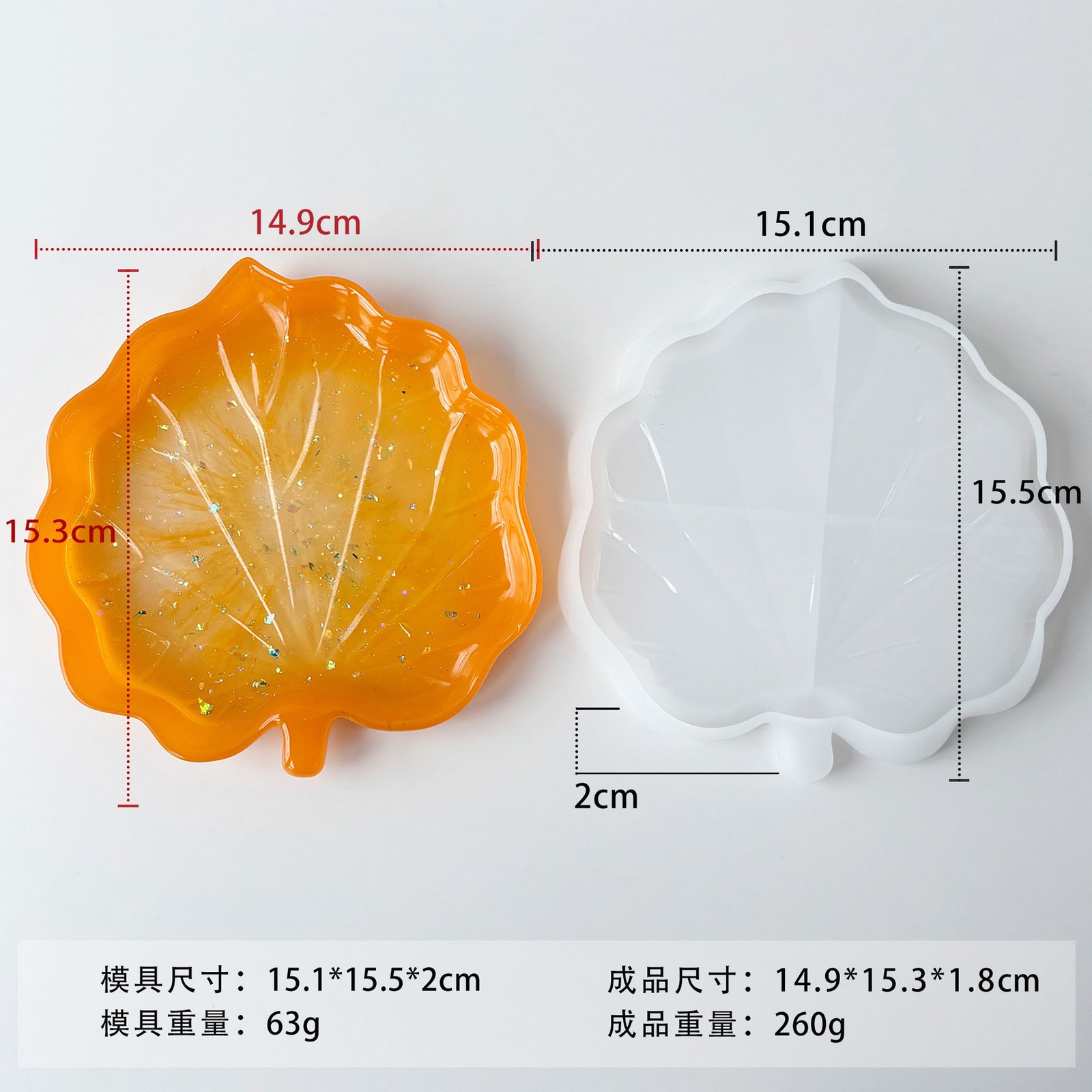 Vedini Concrete Diamond Tray Silicon Mold JKB-3363 - Image 3