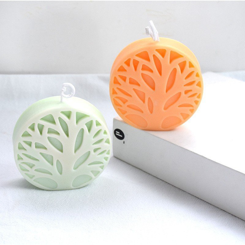 Vedini Abstract Tree Silicone Mold Round Coral Tree Scented Candle Plaster Mold Handmade Soap Mold Candle Mold JKB-3342 - Image 5