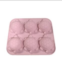 Alternative view of Vedini 6-Cavity Large Turtle-Shaped Silicone Mold JKB-3339