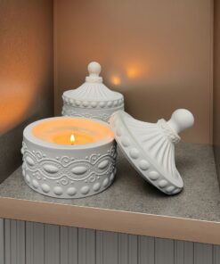Vedini Concrete Gem Pattern Candy Jar Silicone Mould JKB-3372