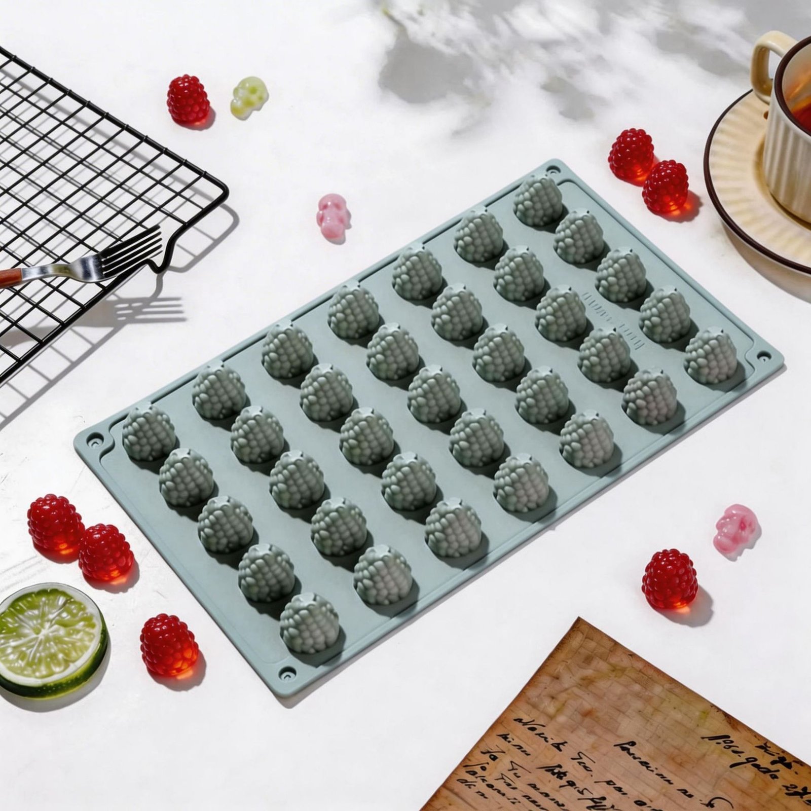Vedini 35 CavityPine Cone Berry Silicone Mold JKB-3367 - Image 3