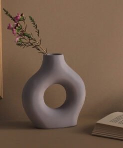 Alternative view of Vedini Large Vase Silicone Mold Circle Vase Plaster Glue Mold JKB-3356