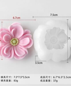 Peony-flower-mold-3380A