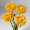 Vedini 3D Flower Silicone Mold Peony Chamomile Camellia Design for Soap Making Candle Making Chocolate Fondant Resin Art and DIY Crafts