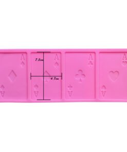 Alternative view of Vedini Poker or Playing Cards Silicone Mold JKB-3443