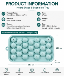 Alternative view of 25 Cavity Heart Bubble Similar like Grape Hanging Soap Silicone Mould JKB 3419