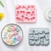 Vedini12 CavitySilicone Mold with 12 Animal Themes, Baking Tool, DIY Kit,Chocolate Cake Mold, Resin MoldJKB-3436 - Image 4