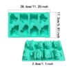 Vedini 8 Cavity Car Helicopter Cake Silicone Mold DIY Chocolate Mousse Cake Baking Mold JKB-3438 - Image 6