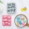 Vedini 6 Cavity Tropical Beach Theme Chocolate Mold, Summer Animal Resin Mold, Baking Silicone Mold JKB-3415 - Image 2