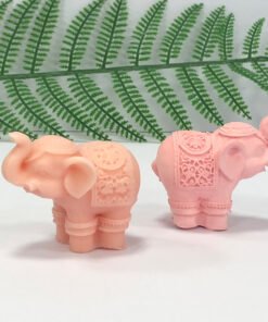 Vedini 3D Stereo Elephant Shape Fondant Cake Mold Soap Mold Plaster Mold Pudding Mold Elephant Scented Candle Mold JKB-3444 JKB-