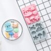 Vedini 6 Cavity Tropical Beach Theme Chocolate Mold, Summer Animal Resin Mold, Baking Silicone Mold JKB-3415 - Image 3