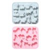 Vedini12 CavitySilicone Mold with 12 Animal Themes, Baking Tool, DIY Kit,Chocolate Cake Mold, Resin MoldJKB-3436 - Image 2