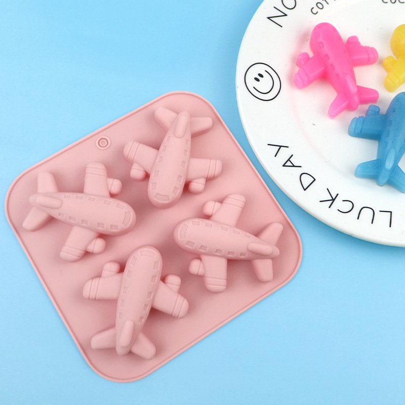 Vedini 4 Cavity Airplane Silicone Mold for Jelly , Soap, And DIY Kits JKB-3399 - Image 6