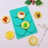 Vedini 6 Cavity Round Christmas Decoration Silicone Mold For Decoration, Handmade Biscuit And Chocolate Cake Mold JKB-3441 - Image 5