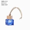 10ml Hanging Car Diffuser Glass Bottle – Multi Color (Random Dispatch) | Wooden Cap Aroma Perfume Bottle for Car & Room - Image 4