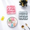 Vedini 11 Cavity Silicone Mold for Christmas-Themed Baking Cakes with Santa Claus, Trees, Candies, and Other Shapes JKB-3430 - Image 4