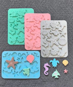 Vedini Marine Life Shape Silicon Mold For Chocolate and DIY Kits JKB-3440