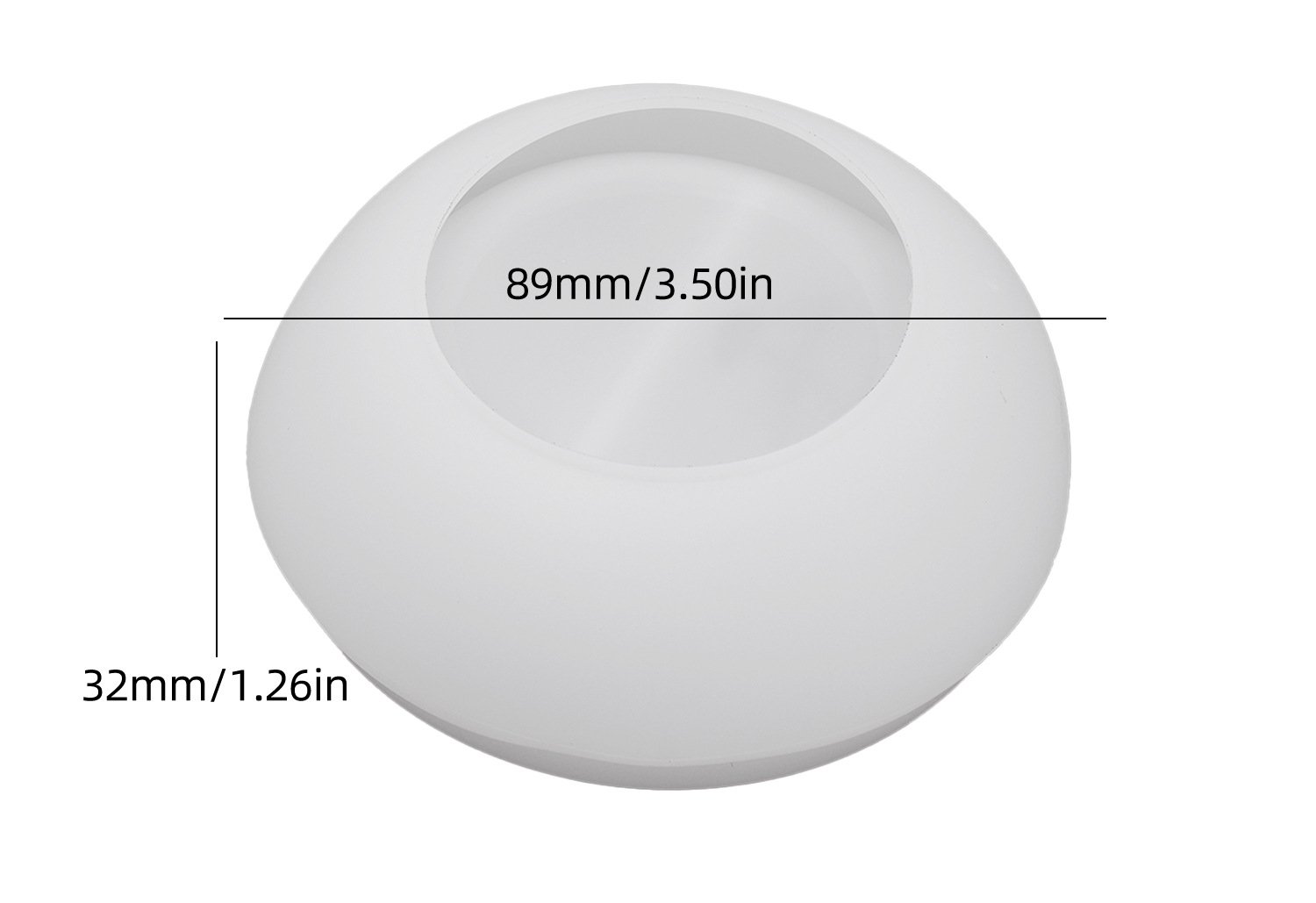 Vedini Irregular Mini Bowl Silicone Mold Gypsum Candle Cup Silicone Mold JKB-3410 - Image 5