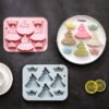 Vedini 8-Cavity Princess Dress and Crown Shape Silicone Mold Baking Tool, Ice Cube, Resin, Chocolate Mold, Cake Mold JKB-3417 - Image 4