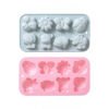 Vedini 8 Cavity Silicone Chocolate Mold with Different Insect, Animal, and Flower Shapes for Baking Cakes , DIY Kits and Resin Crafts JKB-3432 - Image 2