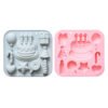 Vedini 9-Cavity Birthday Cake Themed Silicone Mold Baking Tool Chocolate Mold Resin Cake Mold JKB-3434 - Image 2