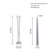 Semi Round Taper Candle Mold