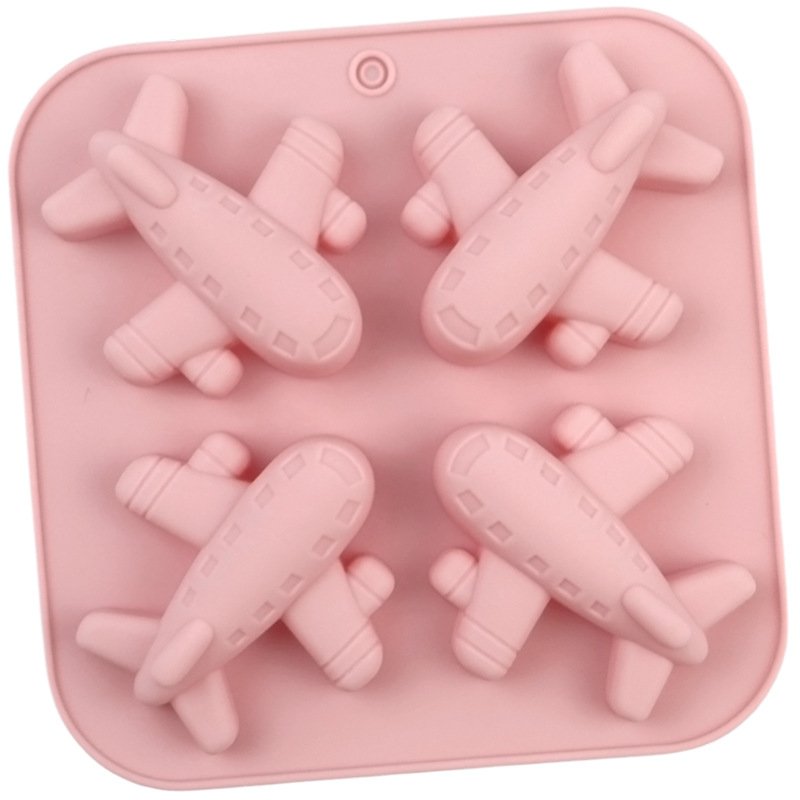 Vedini 4 Cavity Airplane Silicone Mold for Jelly , Soap, And DIY Kits JKB-3399 - Image 4
