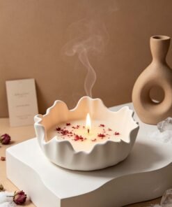 Alternative view of Vedini Irregular Storage Bowl Silicone Mold Irregular Fruit Tray Gypsum Silicone Mold JKB-3446