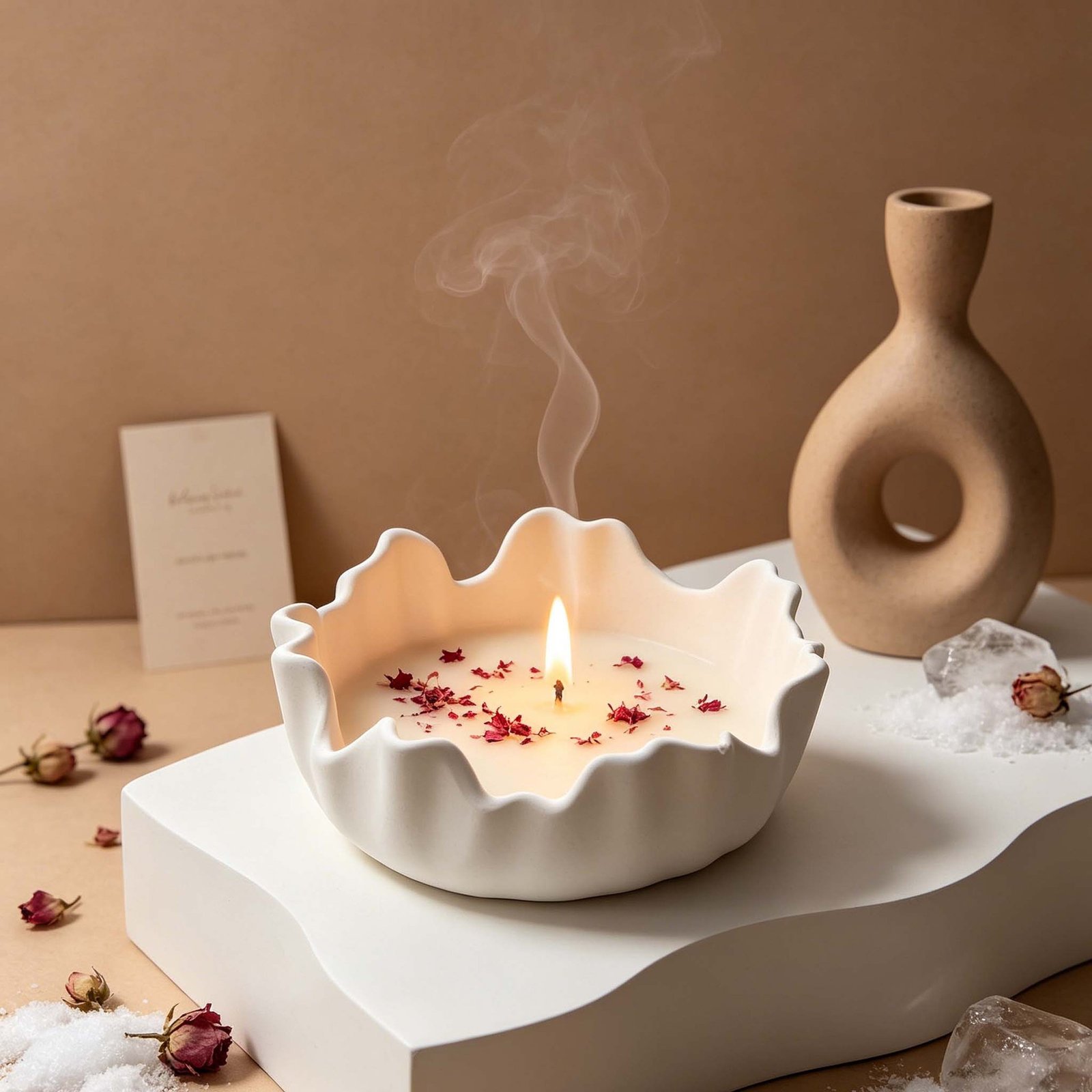 Vedini Irregular Storage Bowl Silicone Mold Irregular Fruit Tray Gypsum Silicone Mold JKB-3446 - Image 2