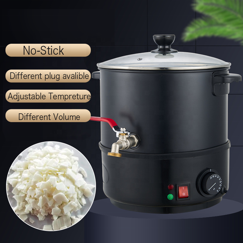 10L Commercial Electric Wax Melter Pot with Copper Tap (220V) - Image 2