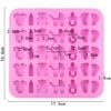 35-Cavity Baby Shower Silicone Mold – Gummies, Chocolates & Wax Melts (JKB-3454) By Vedini - Image 2