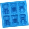 6-Cavity 3D Creative Car & Truck Silicone Mold for Soap, Gypsum & Steamed Cakes (4.7cm Depth)  JKB-3460 - Image 4