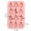 Vedini 12 Cavity 6 Different Types of Christmas Tree Silicone Molds DIY Christmas Decoration Resin Molds Candy Cake Molds JKB-3449 - Image 2