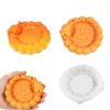 Vedini Concrete New Style Evil Pumpkin Bubble Coaster Silicone Mold Halloween DIY Embossed Ghost Face Plaster Tray JKB-3478
