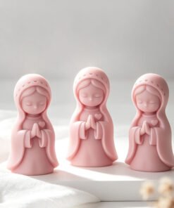 Vedini Praying Girl Silicon Mold JKB-3483