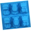 6-Cavity 3D Creative Car & Truck Silicone Mold for Soap, Gypsum & Steamed Cakes (4.7cm Depth)  JKB-3460 - Image 3
