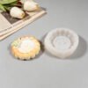 Vedini Concrete New Style Evil Pumpkin Bubble Coaster Silicone Mold Halloween DIY Embossed Ghost Face Plaster Tray JKB-3478 - Image 3