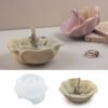 Vedini Concrete Resin Gypsum Cement Flower Rose Ring Silicone Mold JKB-3468
