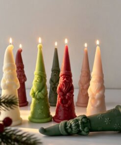 Vedini Santa Claus Christmas Scented Candle Silicone Mold JKB-3488