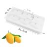 Vedini 6 Cavity 3D Mango Silicon Mold JKB-3463
