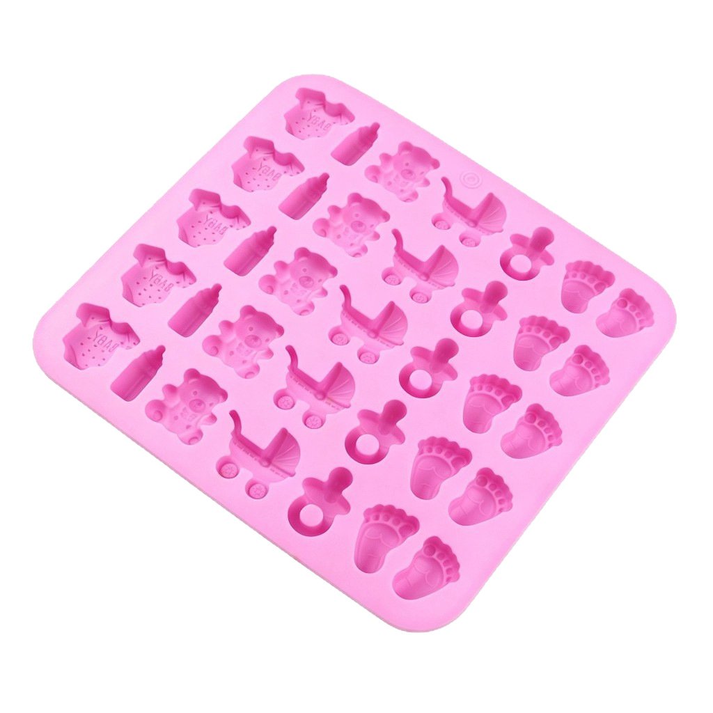 35-Cavity Baby Shower Silicone Mold – Gummies, Chocolates & Wax Melts (JKB-3454) By Vedini - Image 4