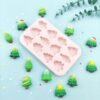 Vedini 12 Cavity 6 Different Types of Christmas Tree Silicone Molds DIY Christmas Decoration Resin Molds Candy Cake Molds JKB-3449 - Image 4