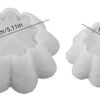Vedini DIY Resin Cement Irregular Mini Flower-Shaped Waffle Bowl Large and Small Candle Bowl Storage Bowl Mirror Silicone Mold JKB-3465 - Image 2