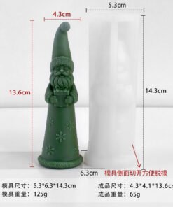 Vedini Santa Claus Christmas Scented Candle Silicone Mold JKB-3488 - Type A